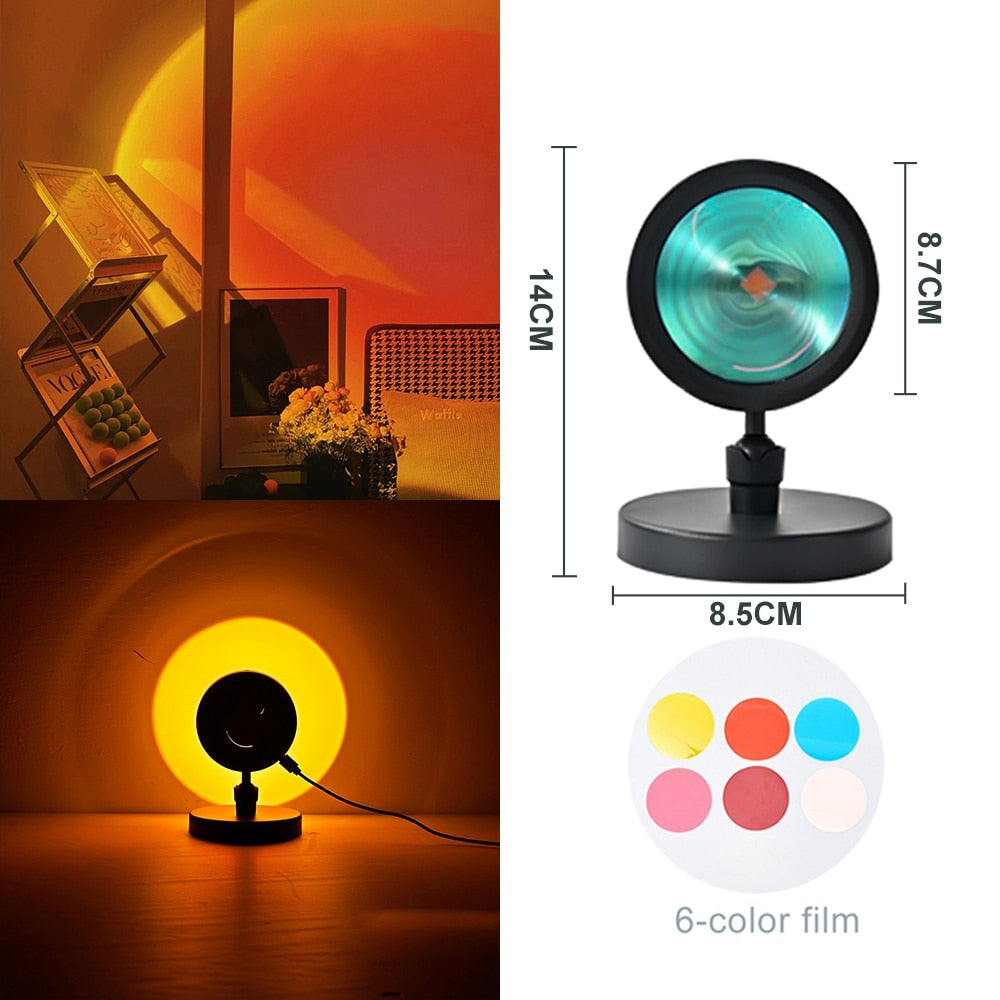 Mesmerizing Sunset Glow Lamp