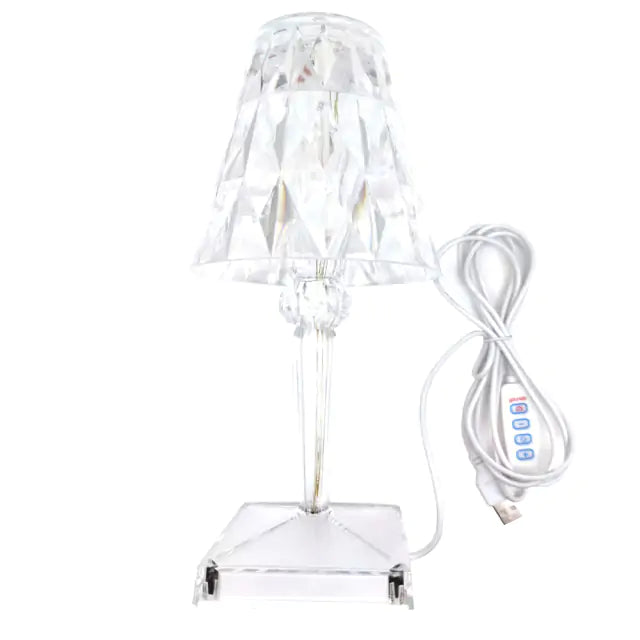 Crystal Diamond Touch Lamp