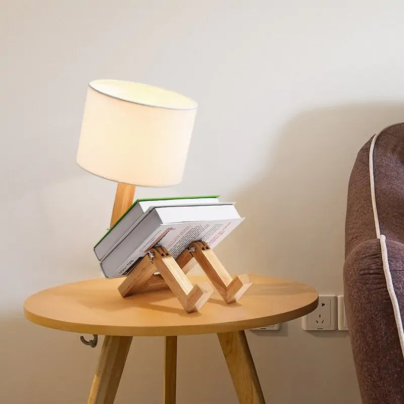 Whimsical Robot Lamp