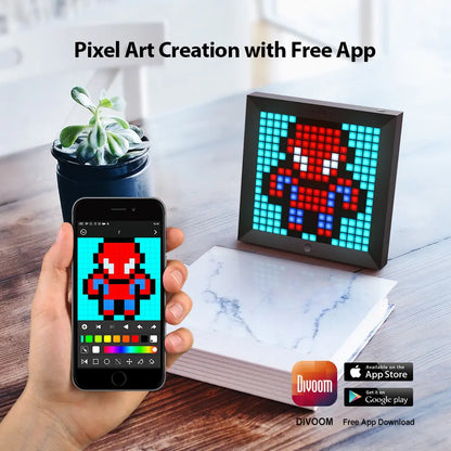 Smart Pixel Art Frame Clock