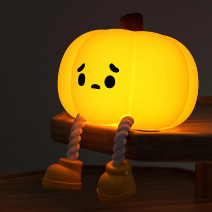 Whimsical Pumpkin Night Light