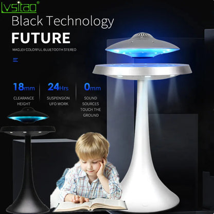 UFO Levitating Bluetooth Speaker Lamp