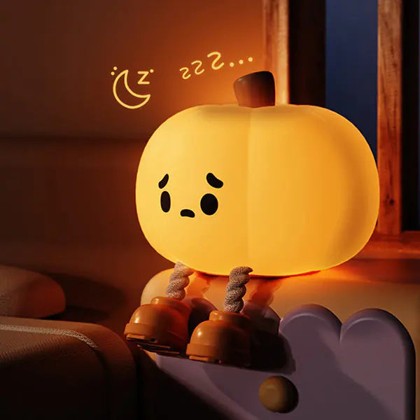 Whimsical Pumpkin Night Light